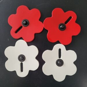 Replacement Flower Clips for Birkenstock Sandals